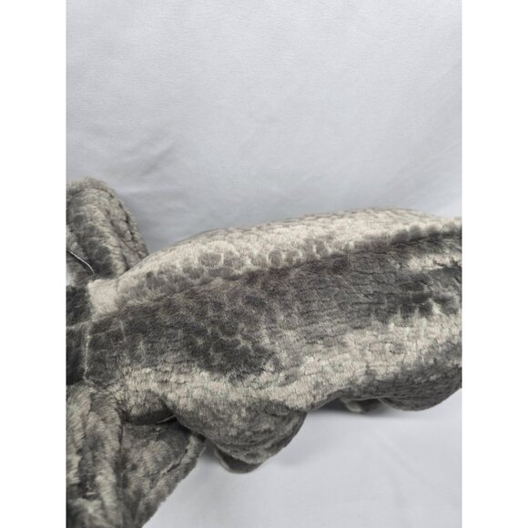 Magnussen Home RARE Gray Elephant Realistic Plush Stuffed Animal Toy Home Decor - Picture 3 of 16